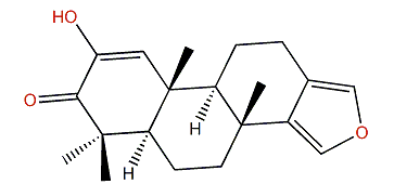 (5R,8R,9R,10R) 19-Dehydroxy-spongian diterpene 17